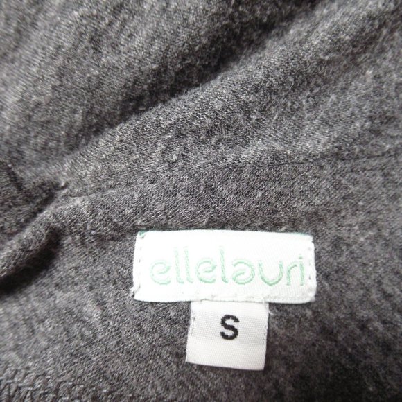 ellelauri Open Back Mini Dress Heathered Gray - Small - Picture 11 of 11